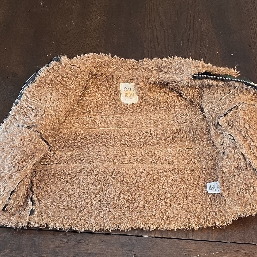 Cali 1850 Faux Fur Kids Vest Brown - Picture 6 of 6